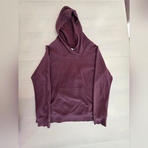 Patagonia Women's  Burgundy Hooded Sweatshirt Sz L $119